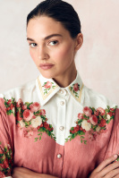 НАТЮРМОРТ. ПИОНЫ И ВИШНИ.