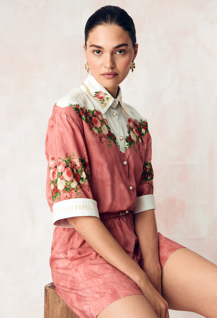 НАТЮРМОРТ. ПИОНЫ И ВИШНИ.-Изображение