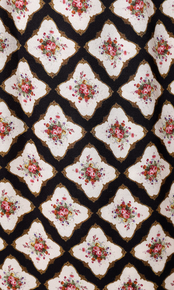 Брюки из сатиновой вискозы с авторским принтом 