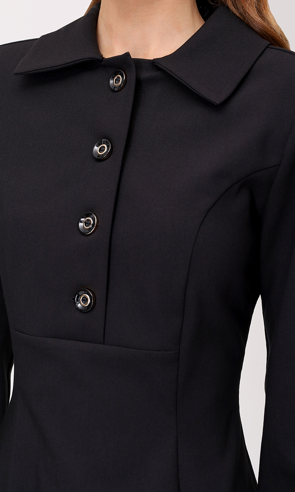 Платье ДЖЕЙН из эластичной костюмной вискозы-Изображение