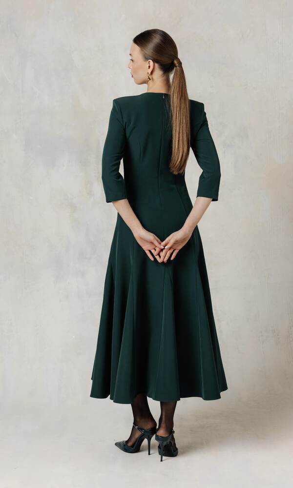 Платье ESTEL в цвете EMERALD-Изображение