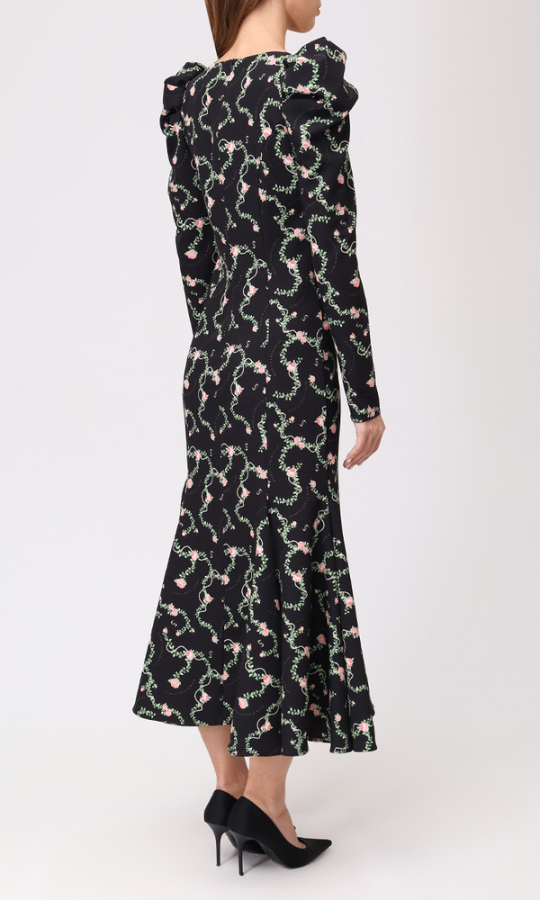 Платье ARIEL c авторским принтом 