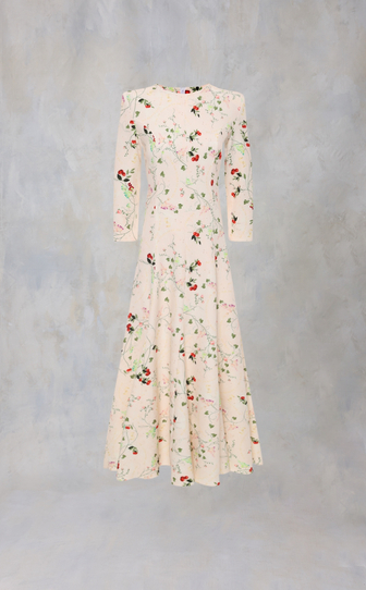 Платье ЭСТЕЛЬ с авторским принтом 