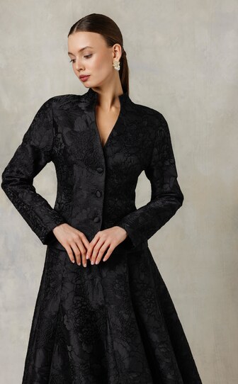 Костюм МЕЙ из жаккарда BLACK